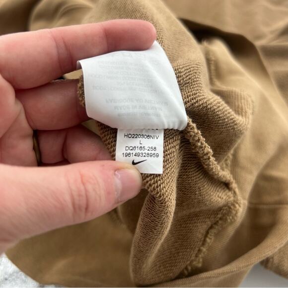 Nike Sportswear Everyday Modern Fleece Hoodie in Brown Women’s - Picture 6 of 8